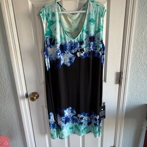 Floral Plus Size Dress
